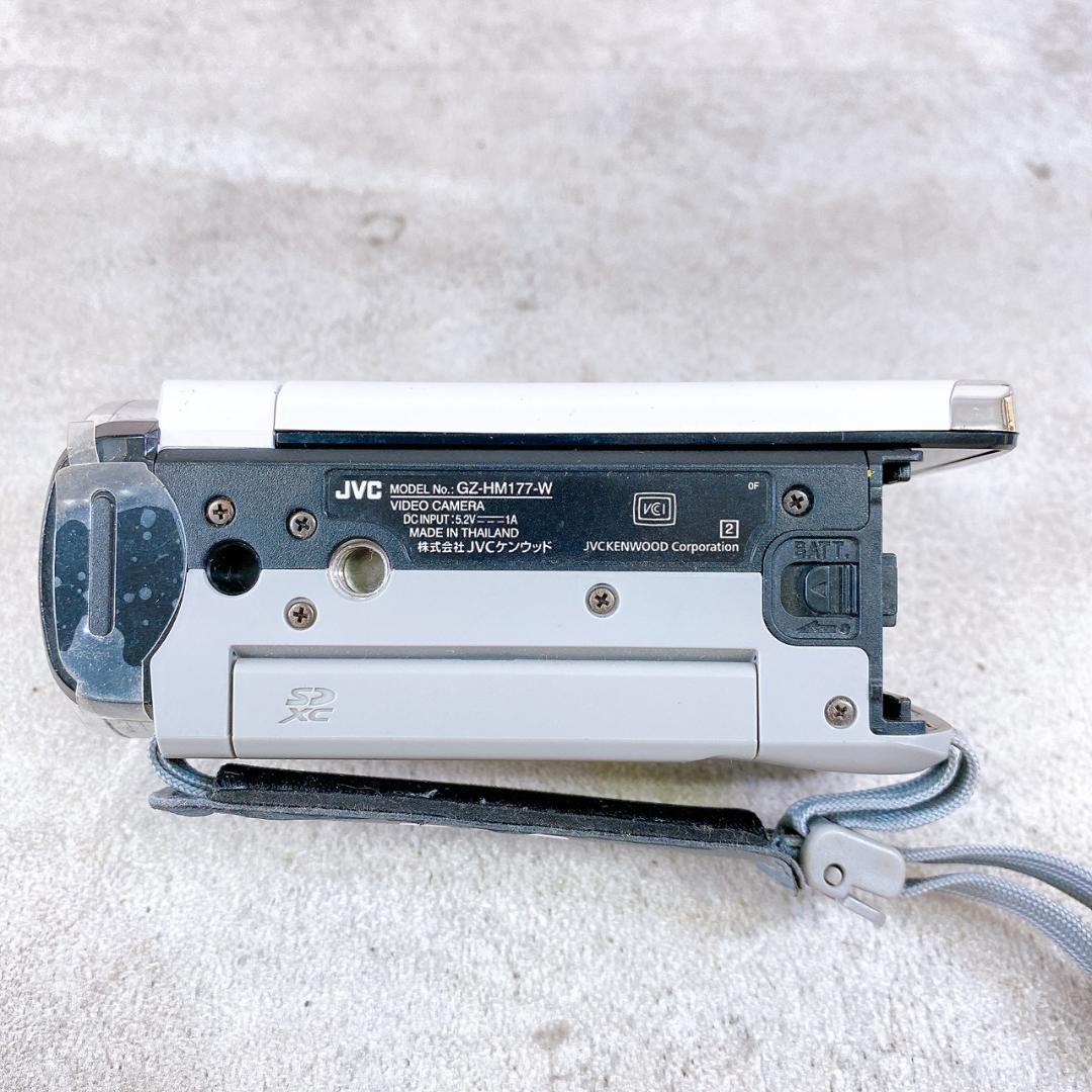 JVC Everio ビデオカメラ GZ-HM177-W 2016年製
