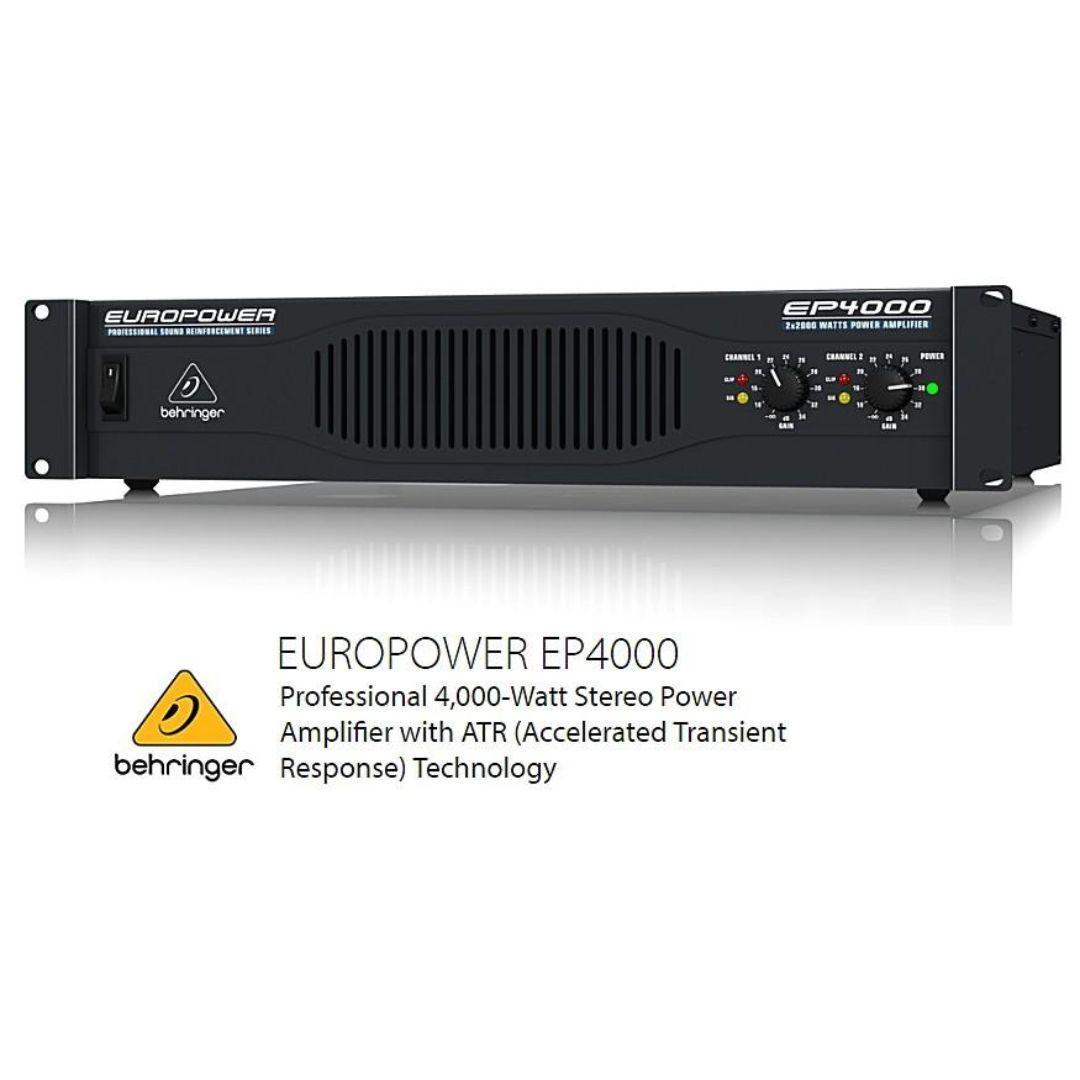 BEHRINGER べリンガー EP4000 EUROPOWER パワーアンプ