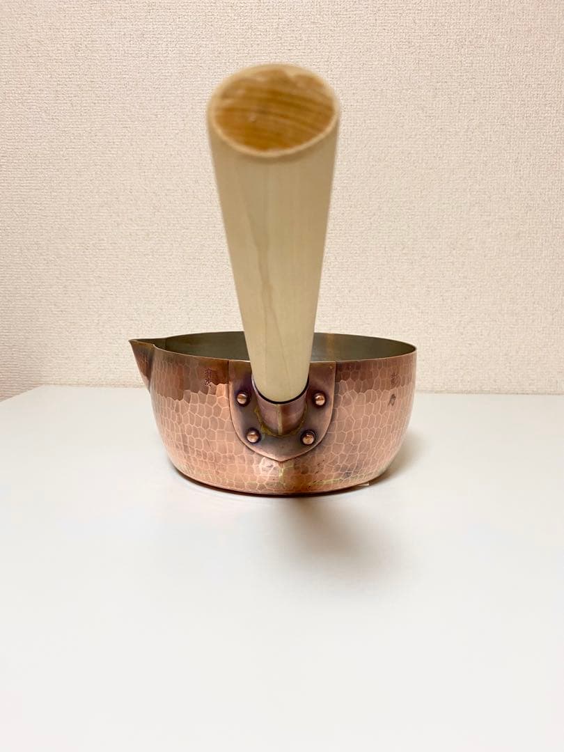 【2/8まで値下げ】 京都有次 銅 ゆきひら鍋 19.5cm 行平 雪平