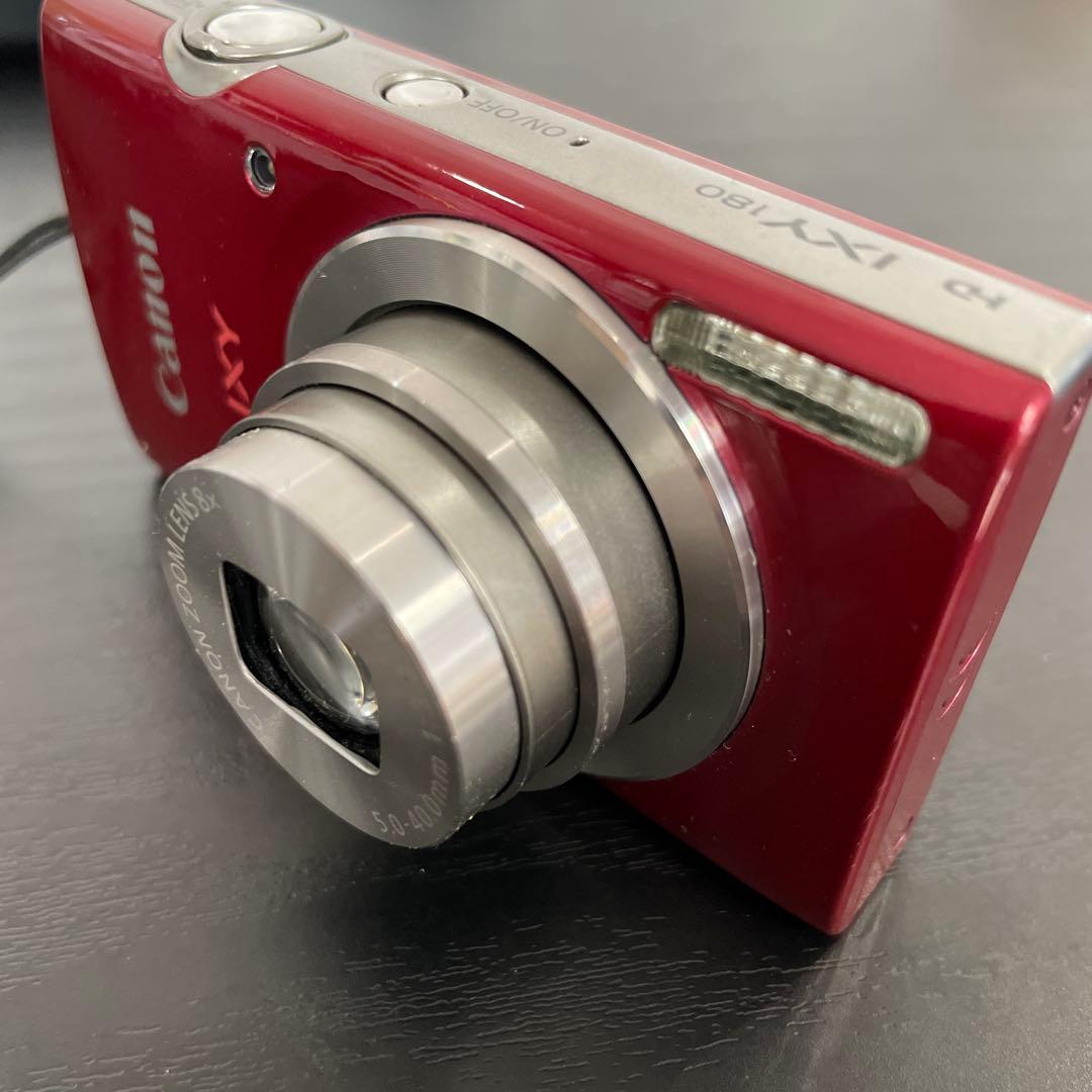 Canon IXY 180 レッド コンパクトデジタルカメラ