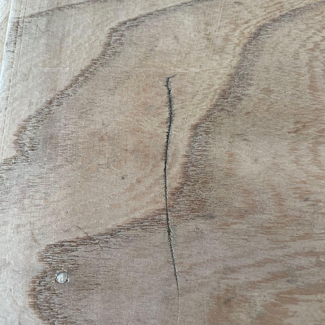 ビンテージ ドロワーサイドテーブル 　剥離