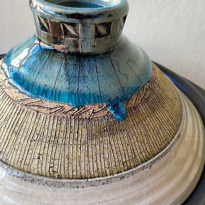 美濃焼　一点物の土鍋　9号