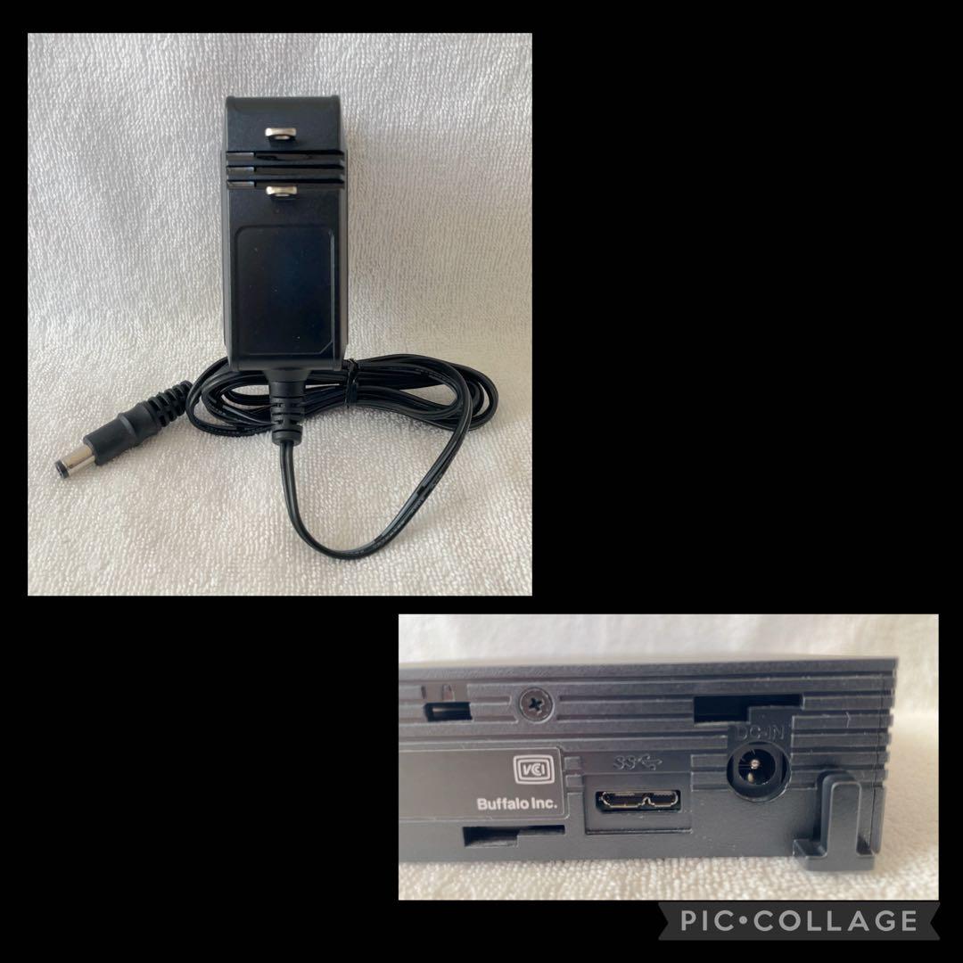 【ken】BUFFALO外付けHDD 4TB HD-NRL4.0U3-BA