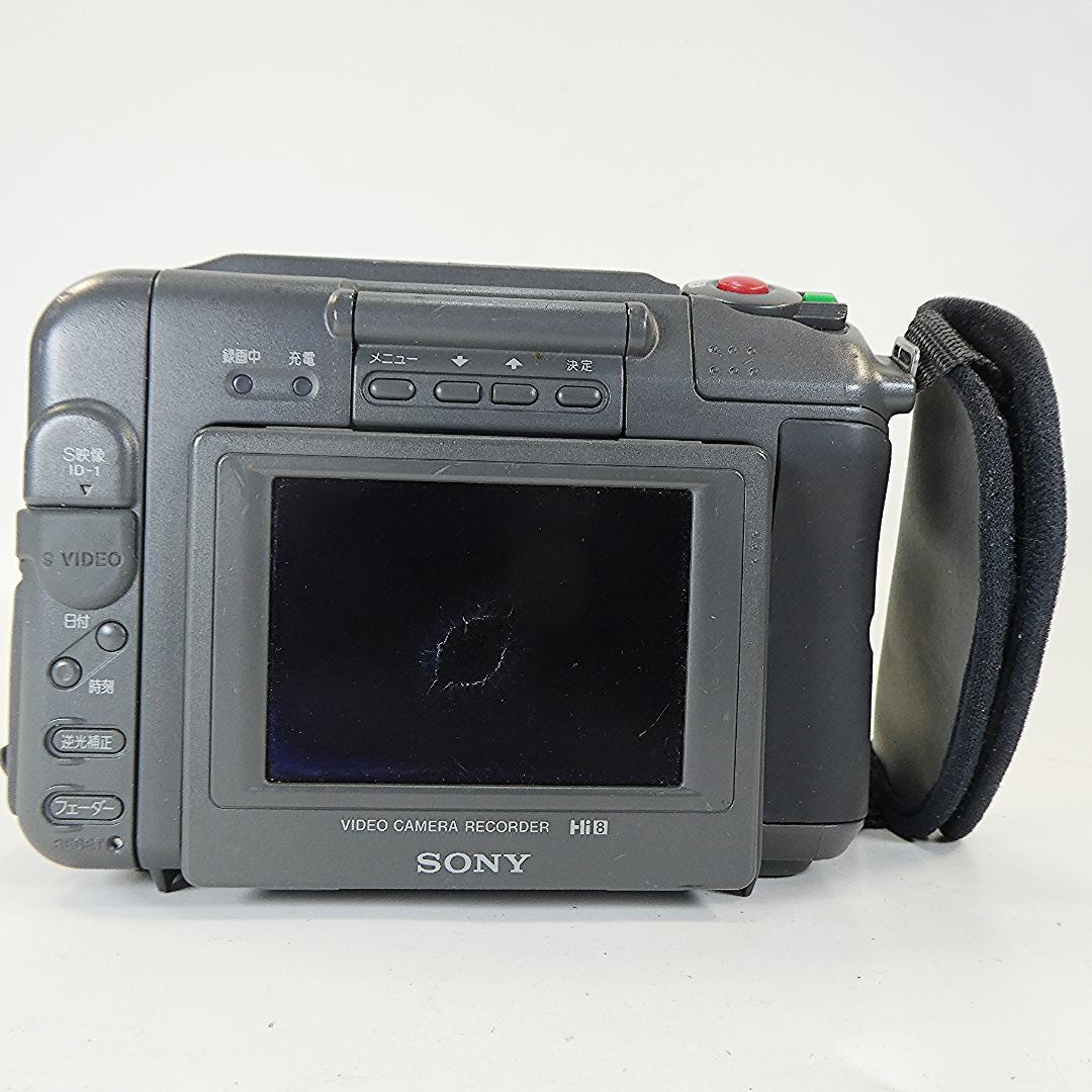 動作良好ソニー CCD-SC55 Video.Hi8デジタルビデオカメラDVD化