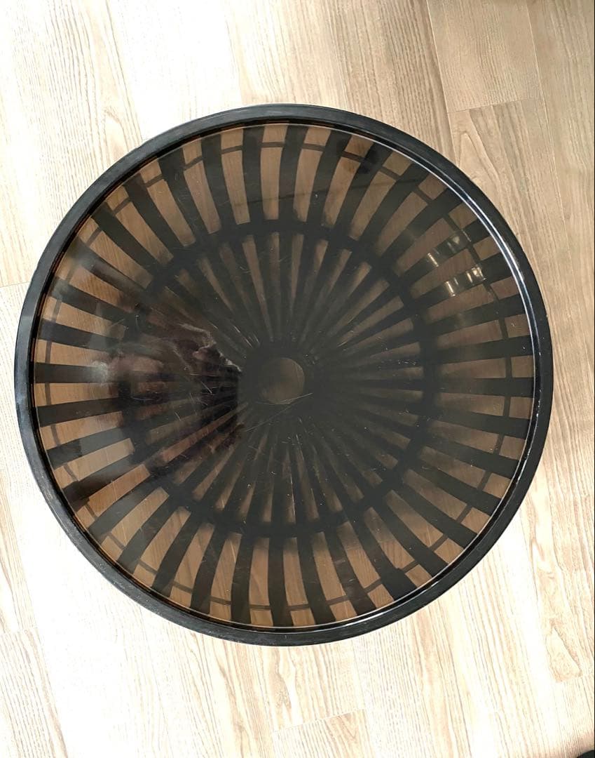 ★Kartell カルテル　パニエ　ミッドセンチュリー　アクリル　ブラウン