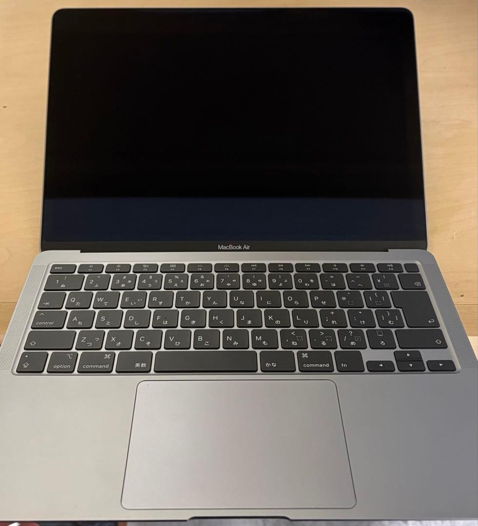 Apple MacBook Air スペースグレー 本体　初期化済