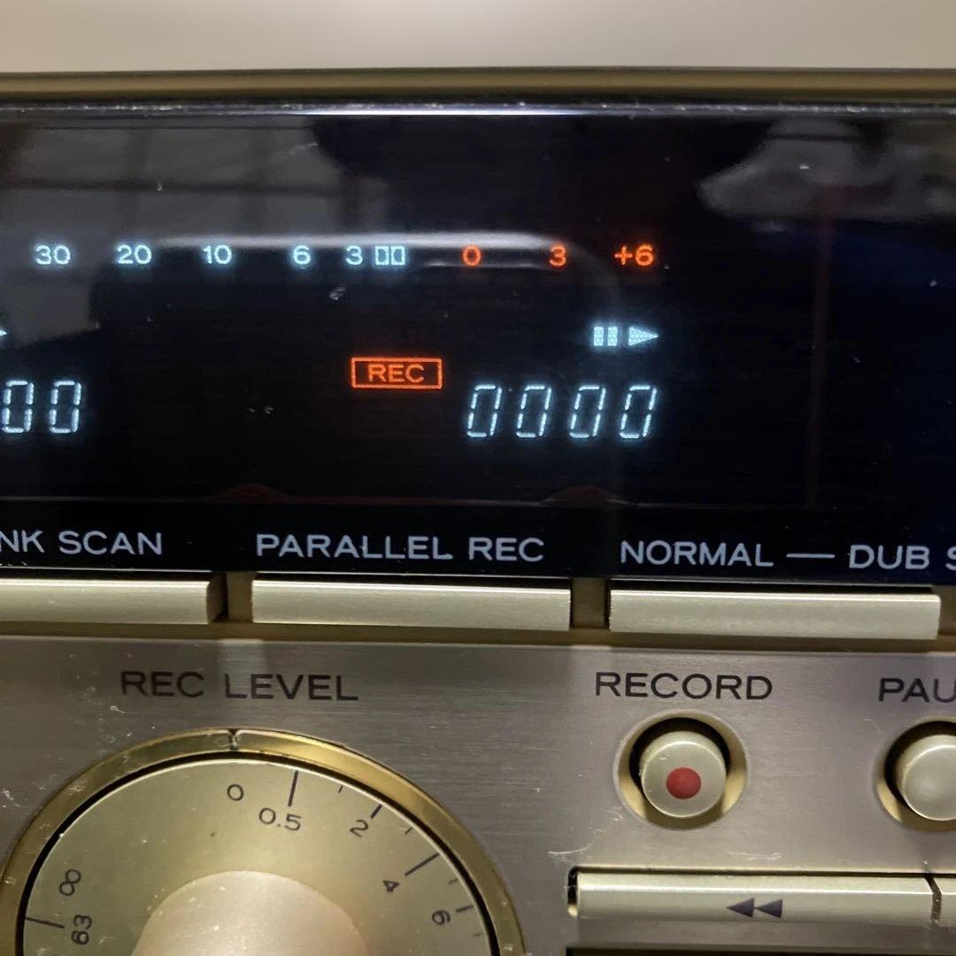 【如月価格】《完動品》TEAC W-860R Wカセットデッキ(リモコン付