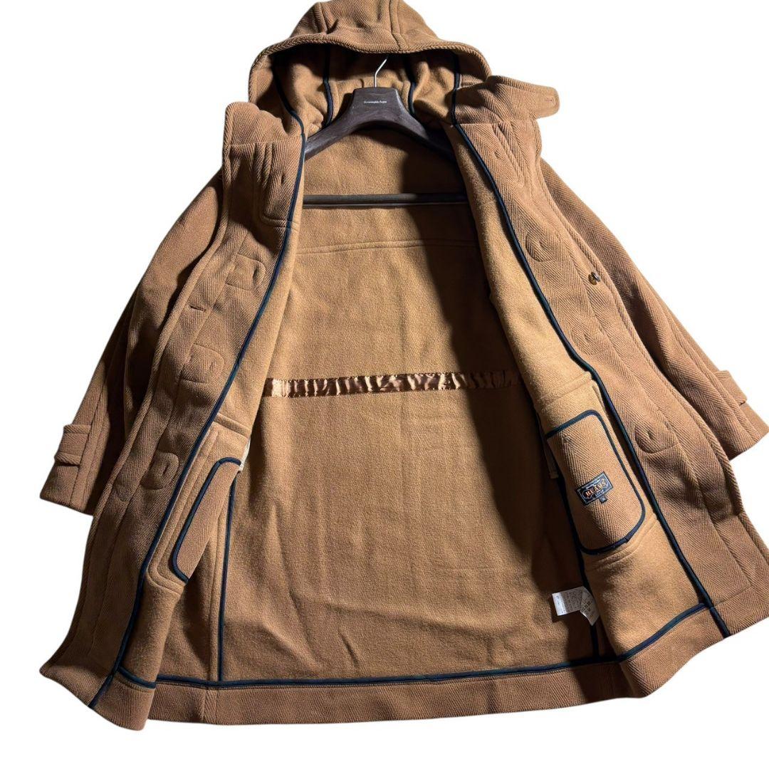 【極美品】ビームス 24AW ダッフルコート ヘリンボーン キャメル XL相当