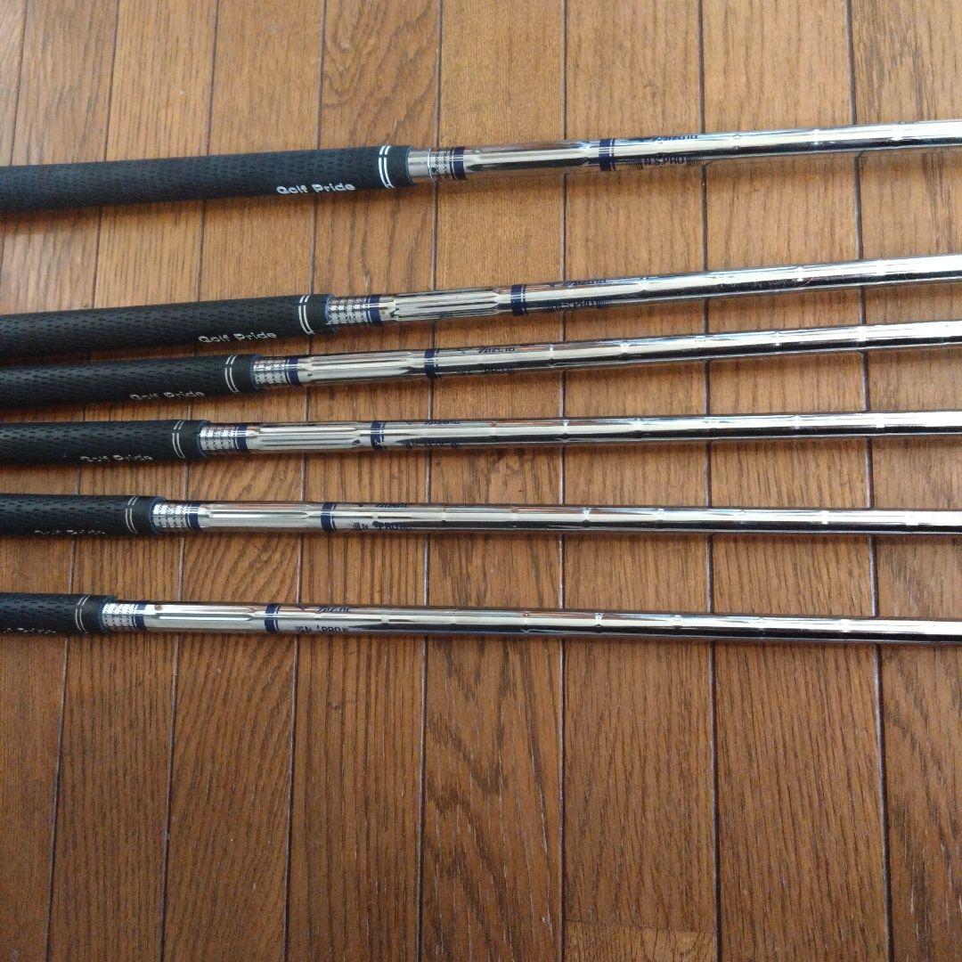 美品！！ミズノjpxIIIアイアンセット。5番〜Ｐまで