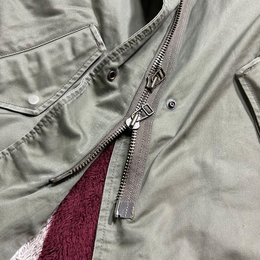 FRED PERRY モッズコート ユニオンジャック ライナー 2way カーキ