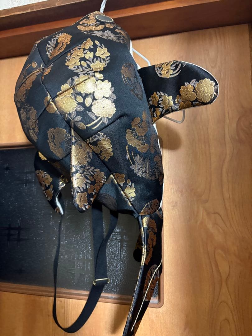 KASEI ユニセックス 小サメ 6+セット 金欄 ショルダーバッグ 日本製