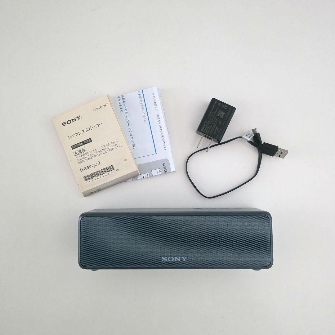 SONY hear go 2 ワイヤレススピーカー ブルー