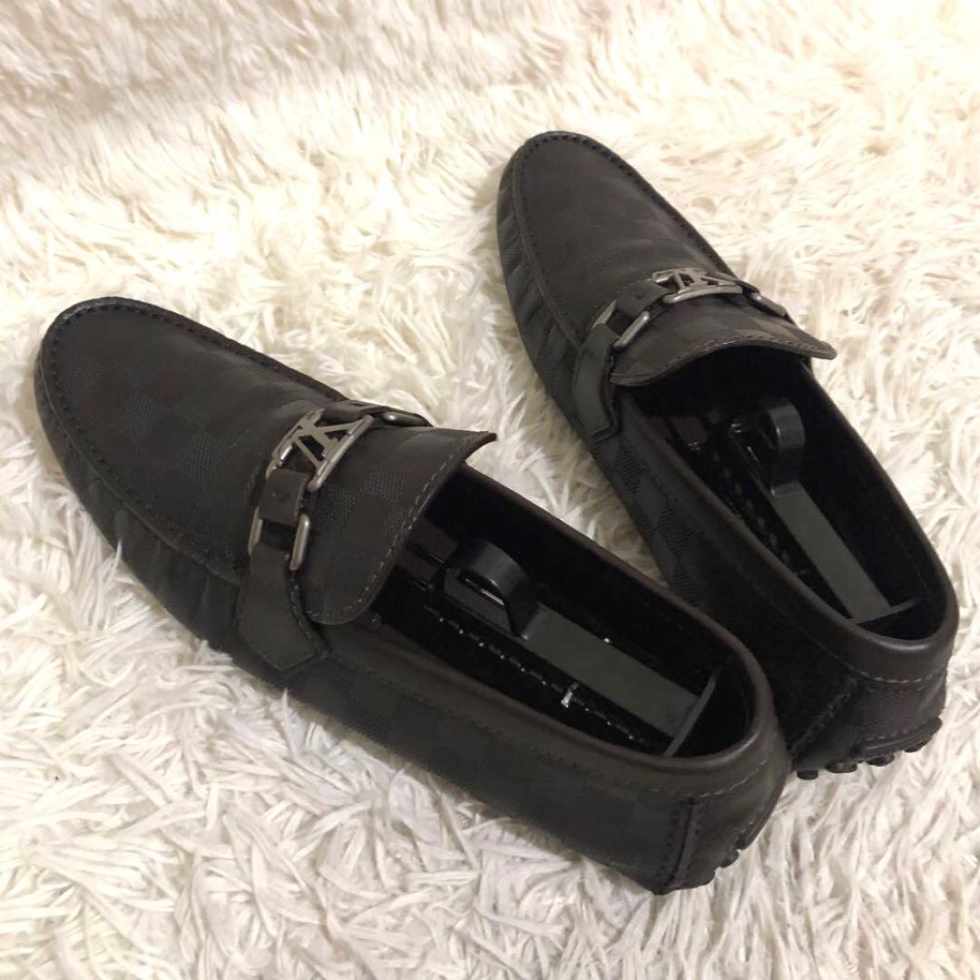 未使用級✨ルイヴィトン　ダミエ　ドライビングシューズ