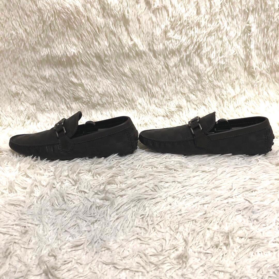 未使用級✨ルイヴィトン　ダミエ　ドライビングシューズ
