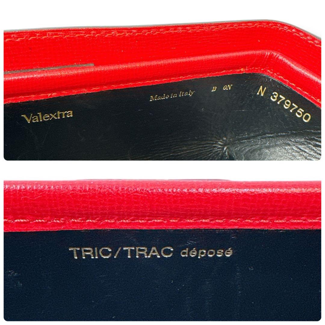 ヴァレクストラ ハンドバッグ トリックトラック レッド 赤 レザー ブランド