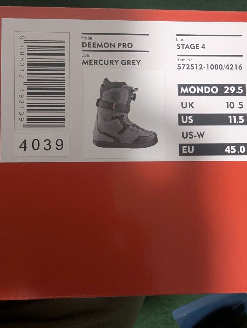 【25-26モデル】DEELUXE DEEMON PRO S4 (29.5)