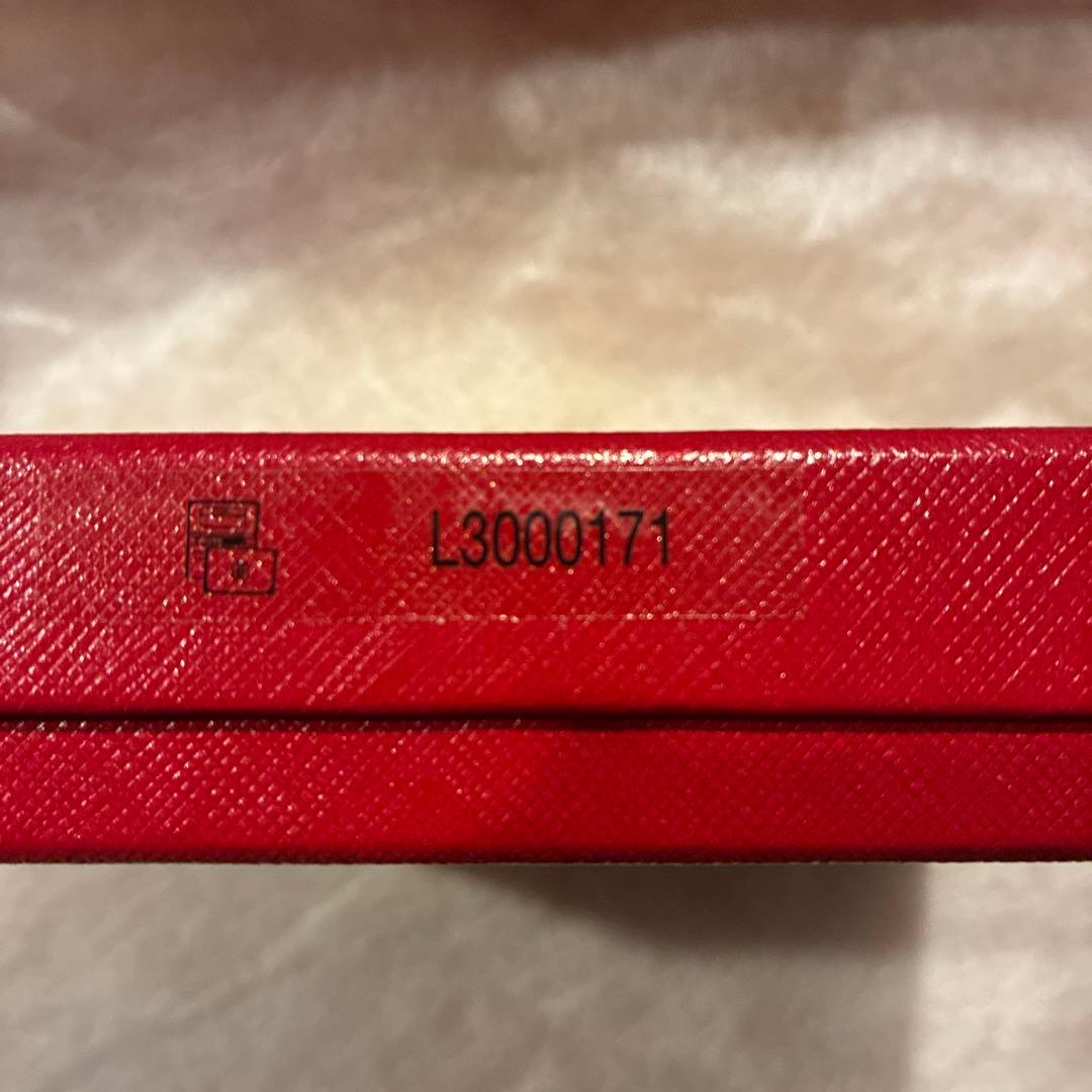 カルティエ マストライン 名刺入れ カードケース パスケース レザー ボルドー