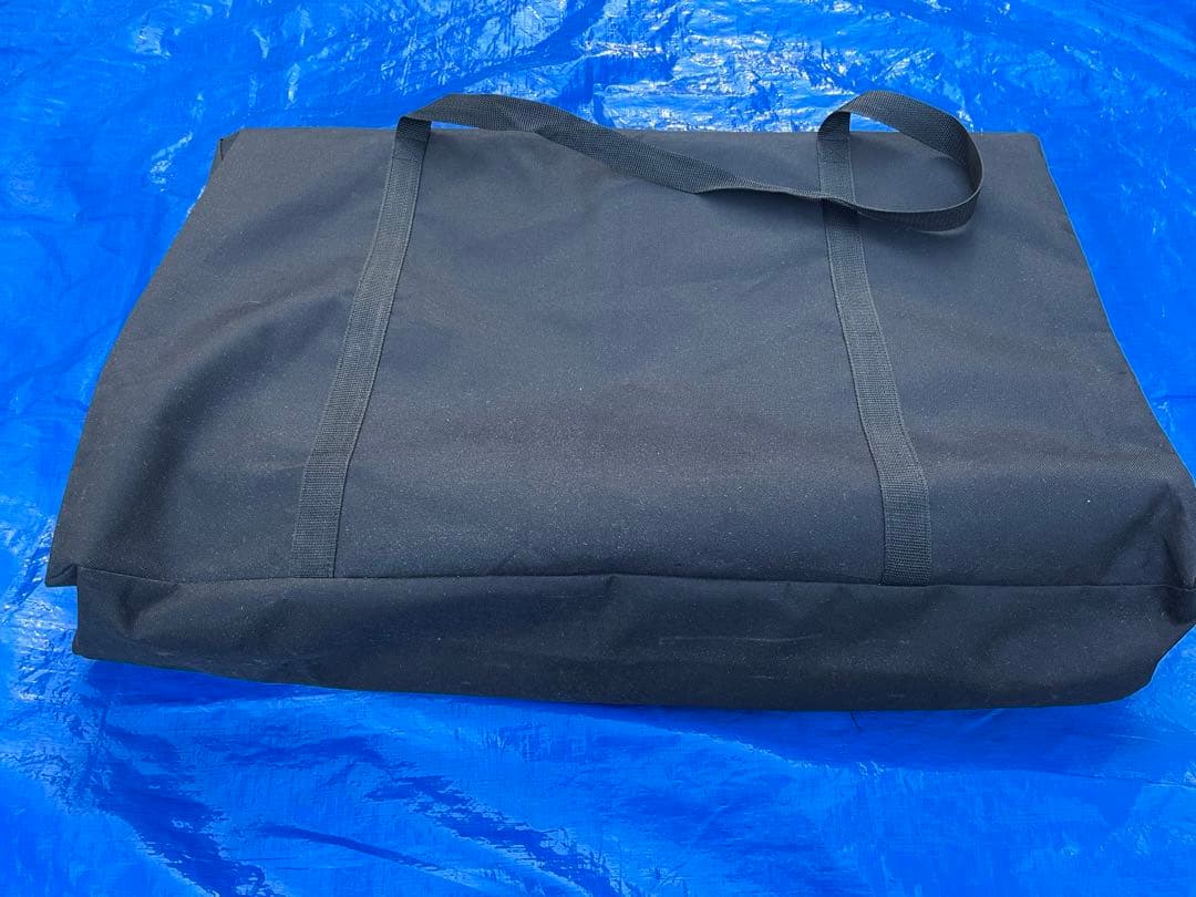 ロゴス(LOGOS) アイアンメッシュ テーブル　収納バック付き