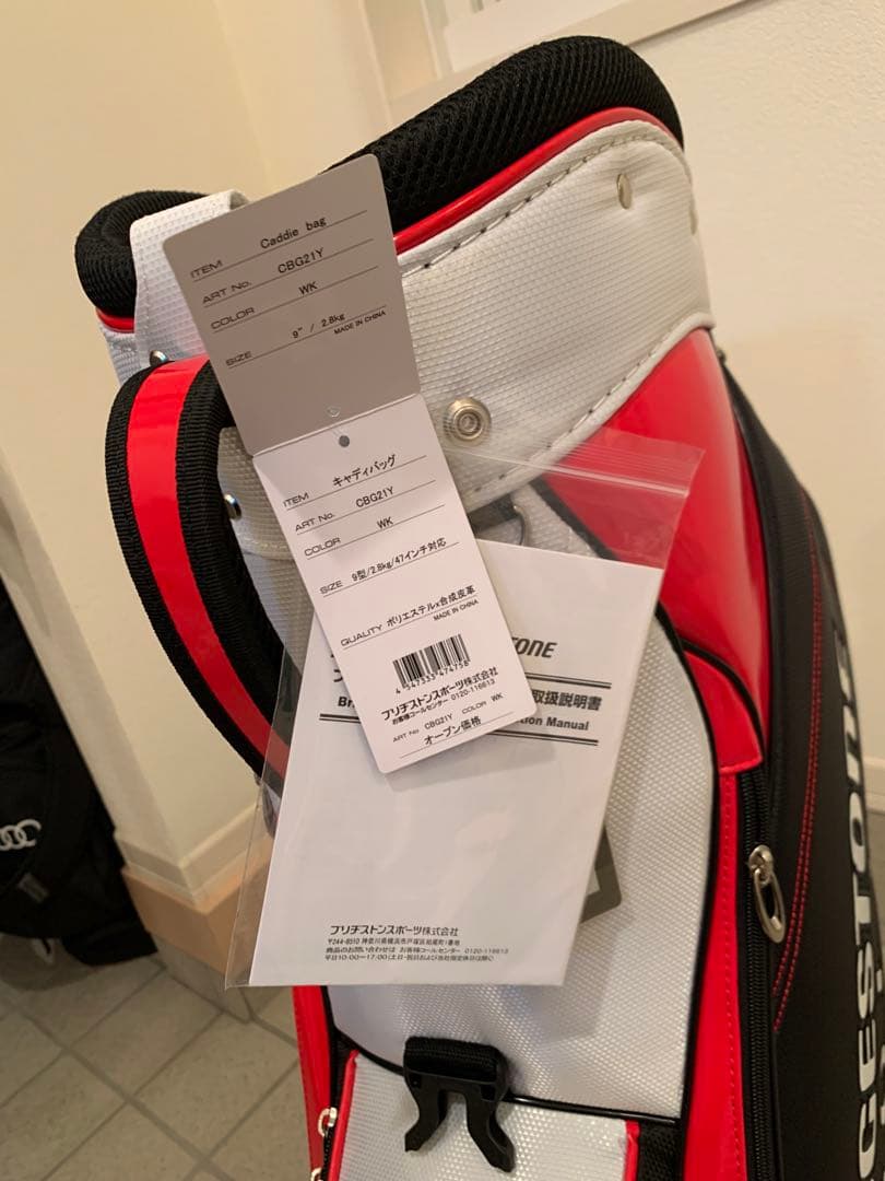 【新品・未使用】ブリヂストンBRIDGESTONE ゴルフバッグ