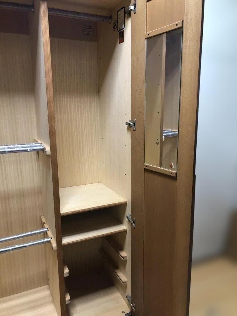 府中家具　桐たんす　佐々木木工　大塚家具　洋ダンス　2枚扉　250523-4