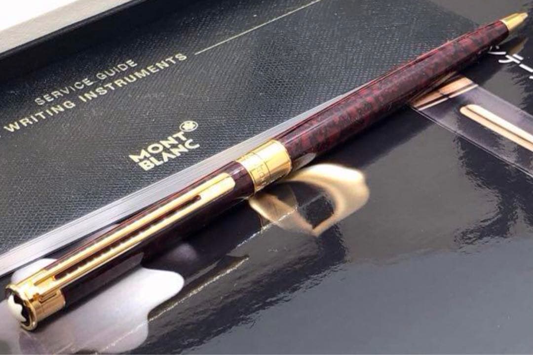 モンブラン　★金運幸運を呼ぶパワー石！レッドメノウ・マーブル特別なノブレスドウエ