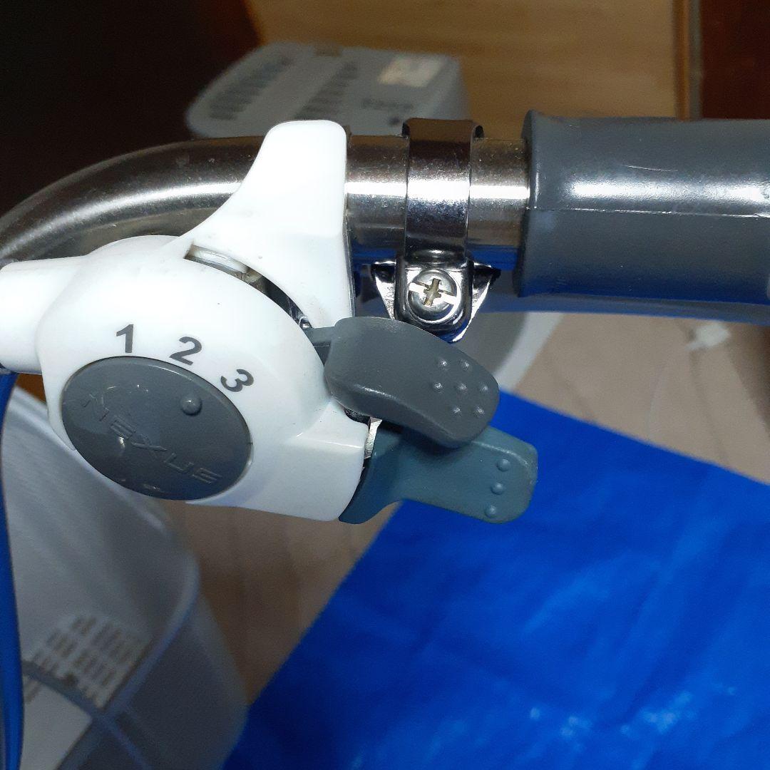 BRIDGESTONE３段変速シティサイクル シルバー