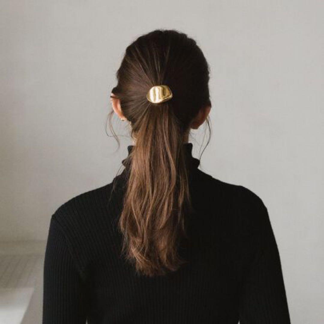 あいすくりーむ　LETICIA メタル ポニーフック　ゴールド　日本製