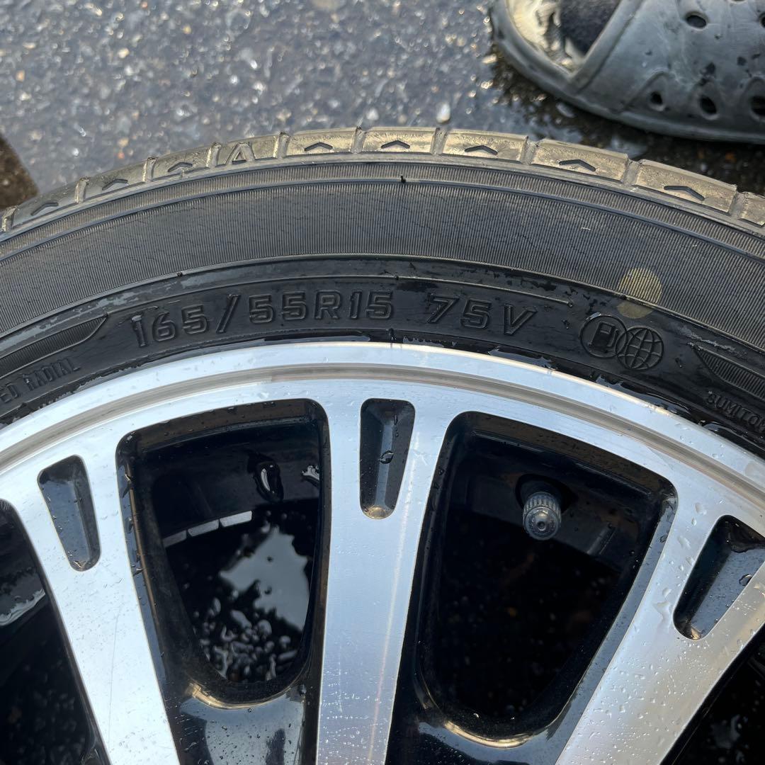 ホンダ　n box カスタム　純正アルミ　送料込み