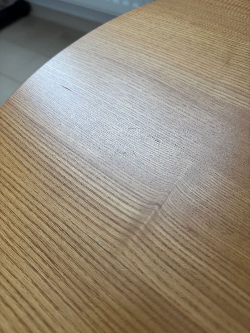 無印良品　楕円形こたつ、専用こたつ布団セット　こたつにもなるローテーブル大