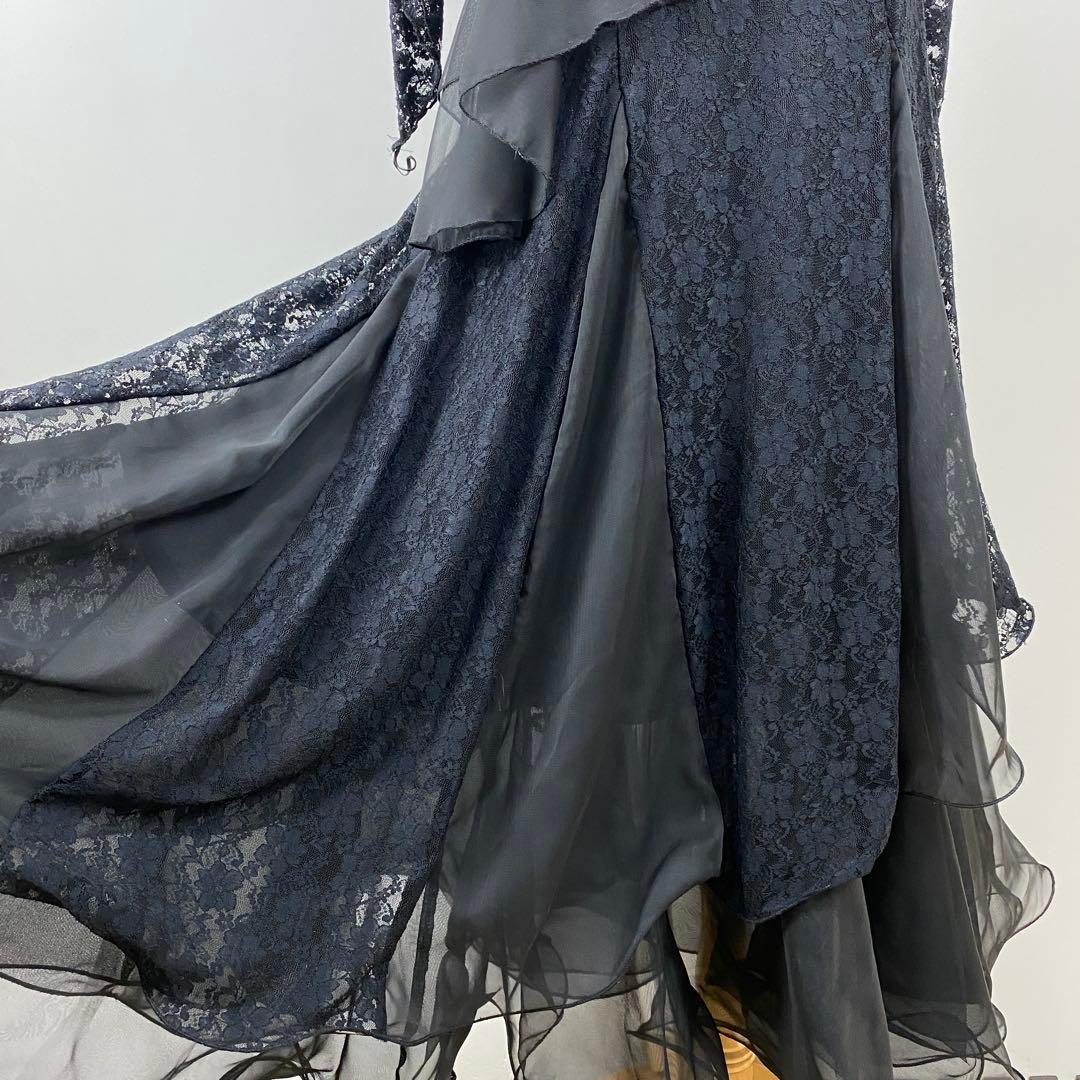 訳あり美品 prima boutique フラメンコ 社交ダンス ドレス 衣装