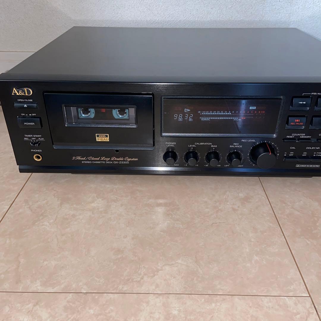 A&D 3HEADデュアルキャプスタンカセットデッキ GX-Z5300
