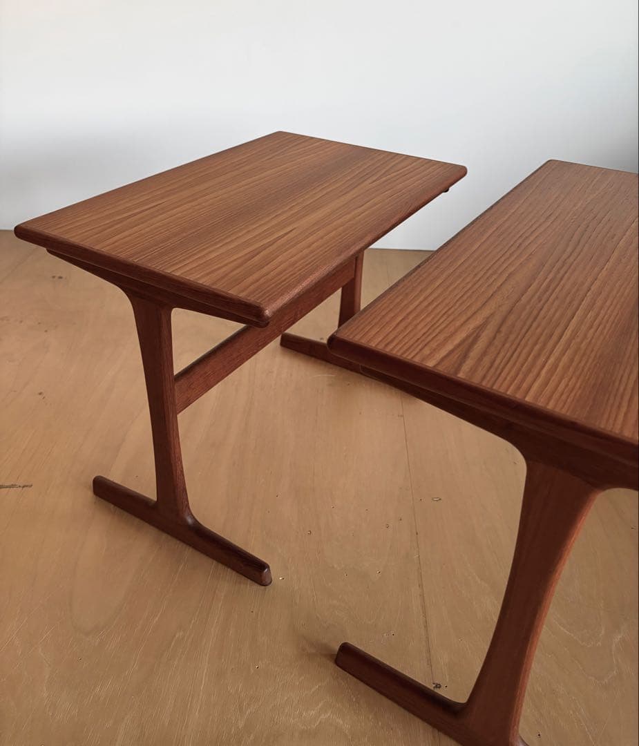 サイドテーブル・ナイトテーブル・ローテーブル Kai Kristiansen Nesting Tables