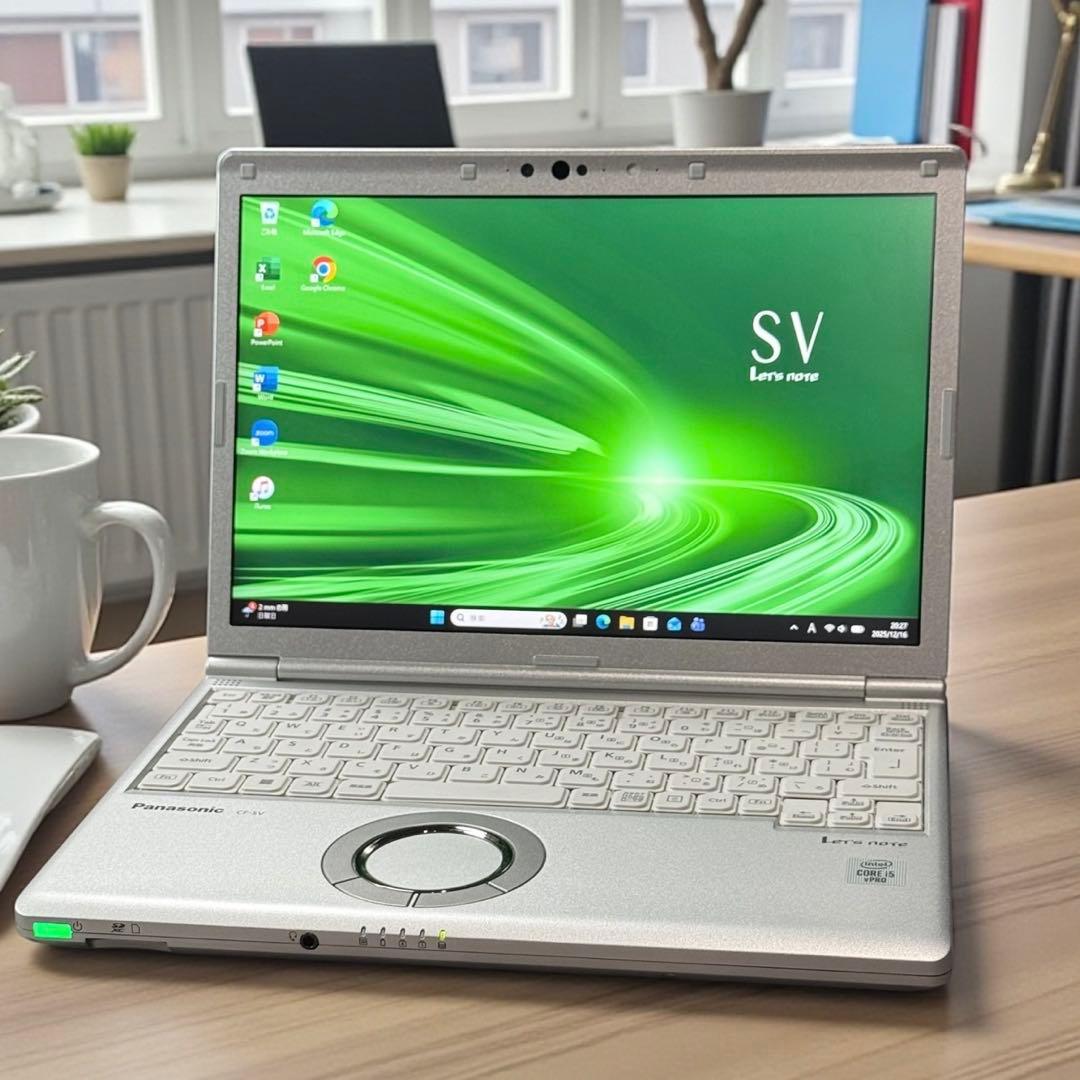 PanasonicレッツノートSV9 第10世代i5 高画質 小型軽量11pro