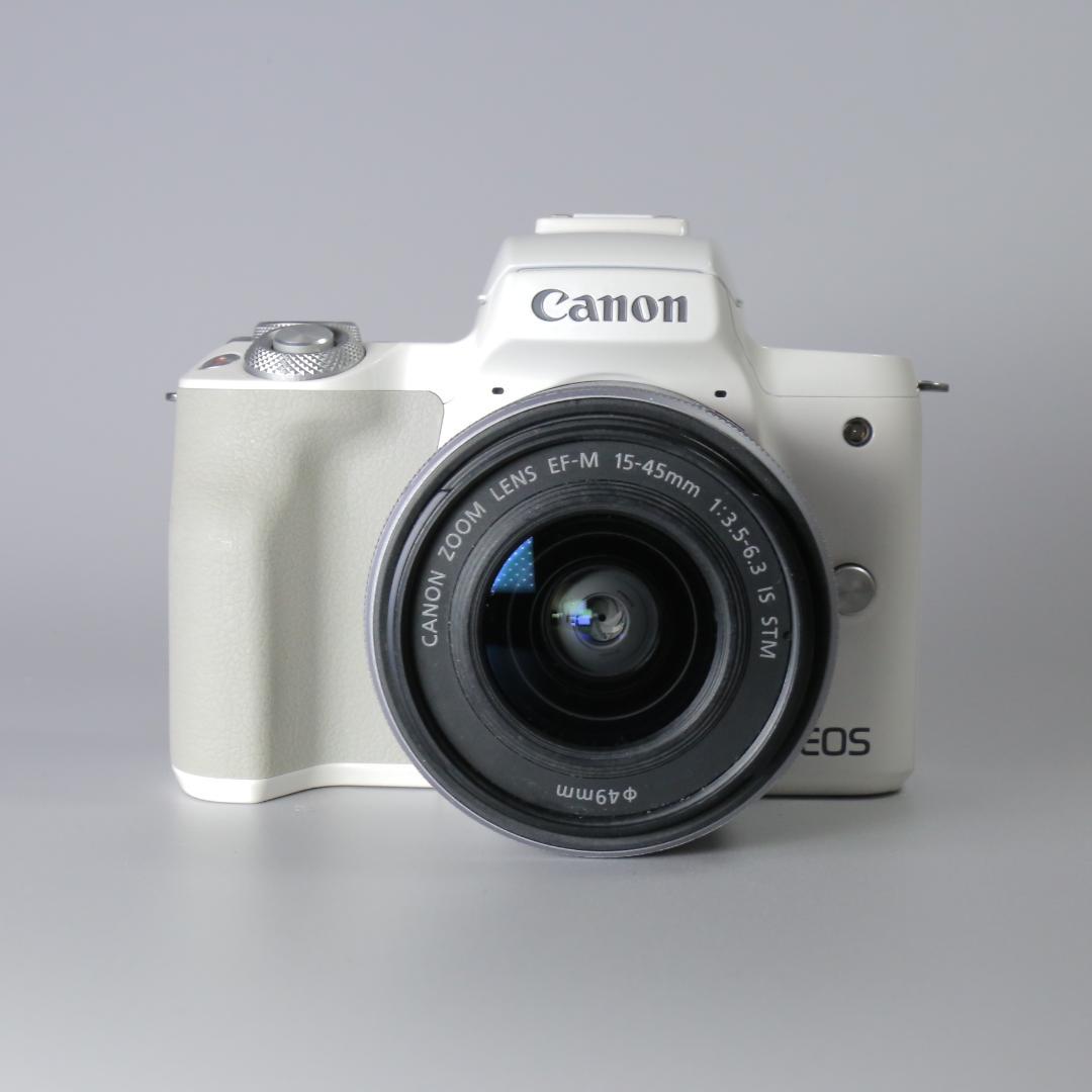 ☆良品☆☆完全動作　キヤノン EOS kiss M ホワイト　＃230