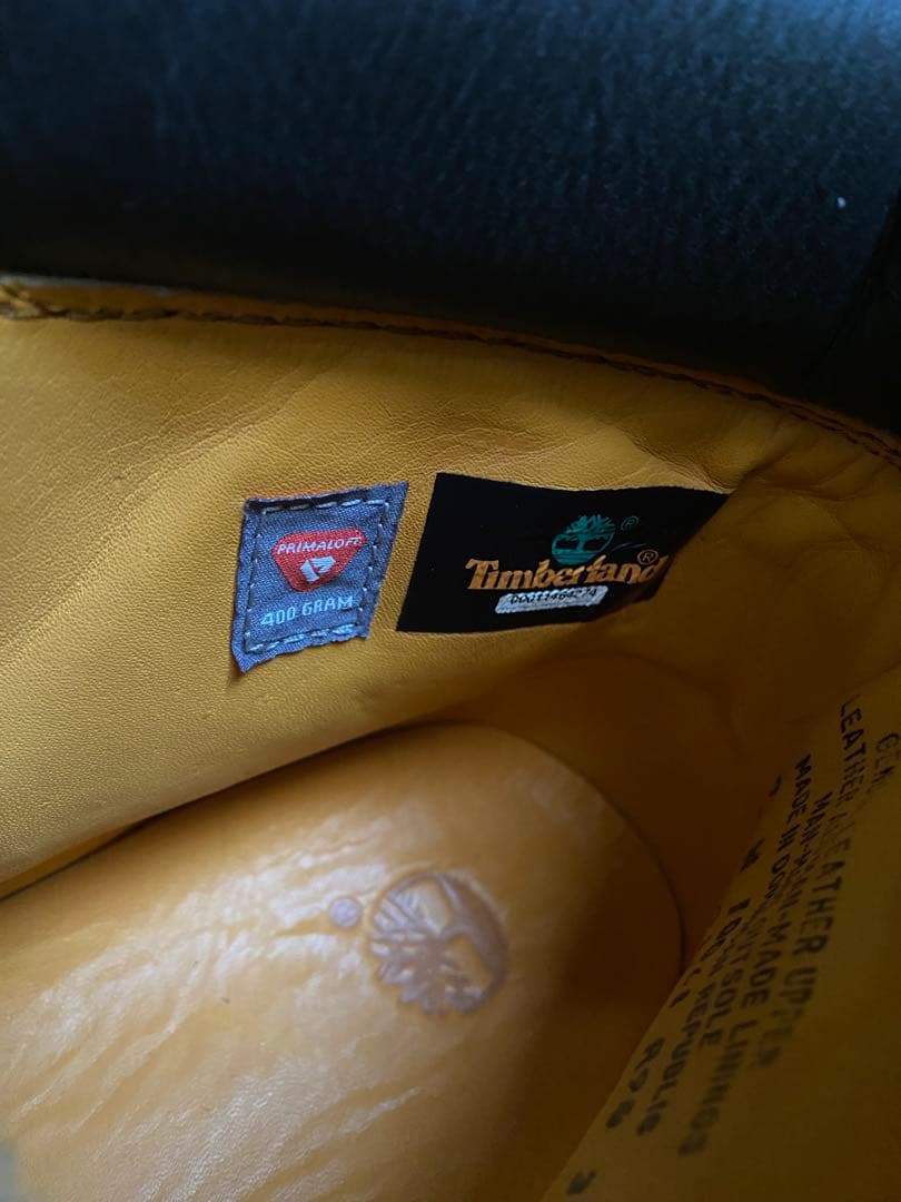 Timberland イエローブーツ　6インチ　27 美品