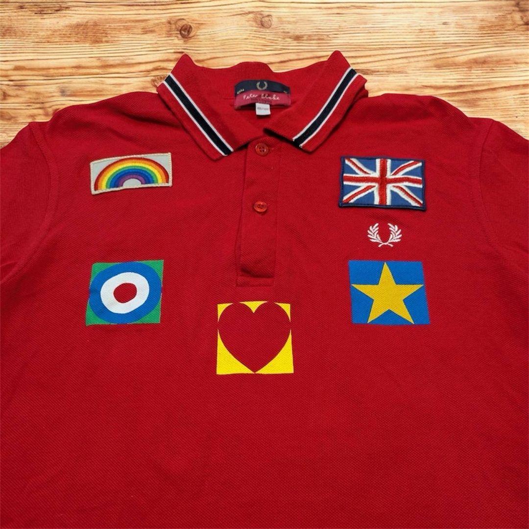 激レア✨FRED PERRY × Peter Blake コラボ ポロシャツ 赤