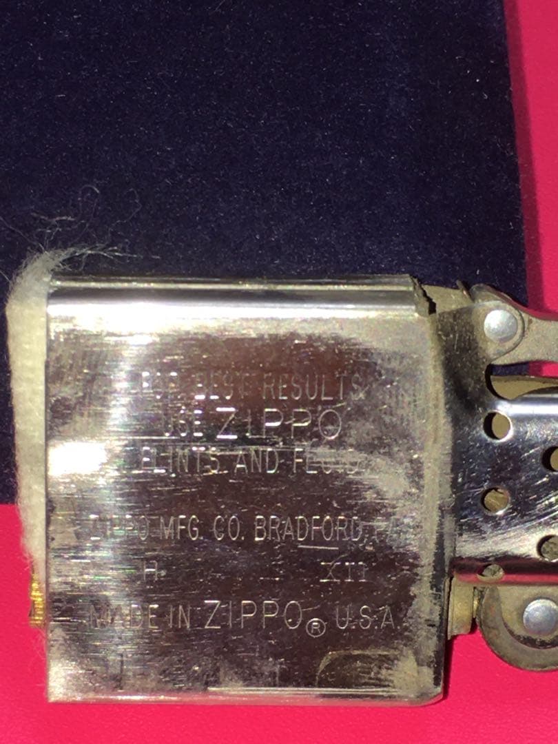 ジッポzippo 銀張