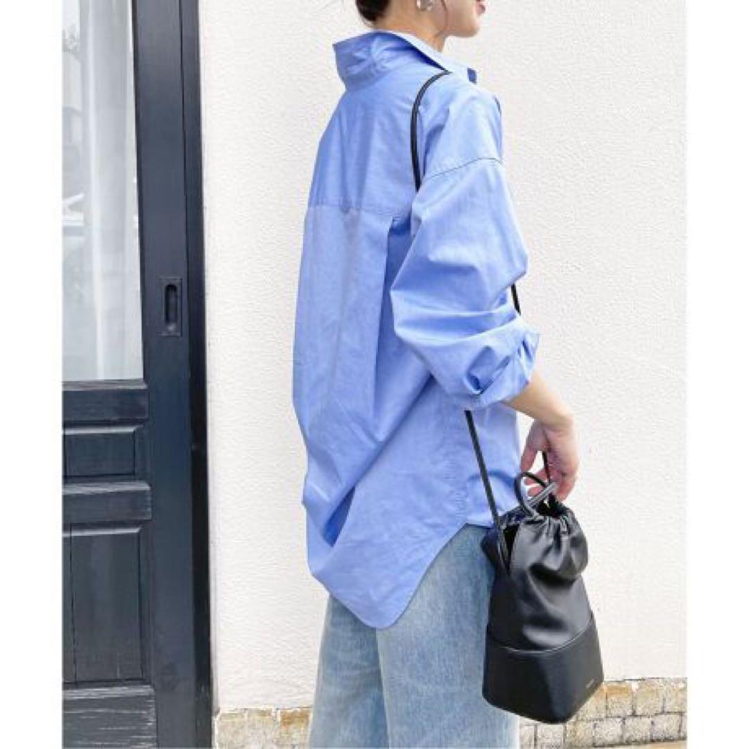 美品　【Spick&Span】50コットンオーバーシャツ