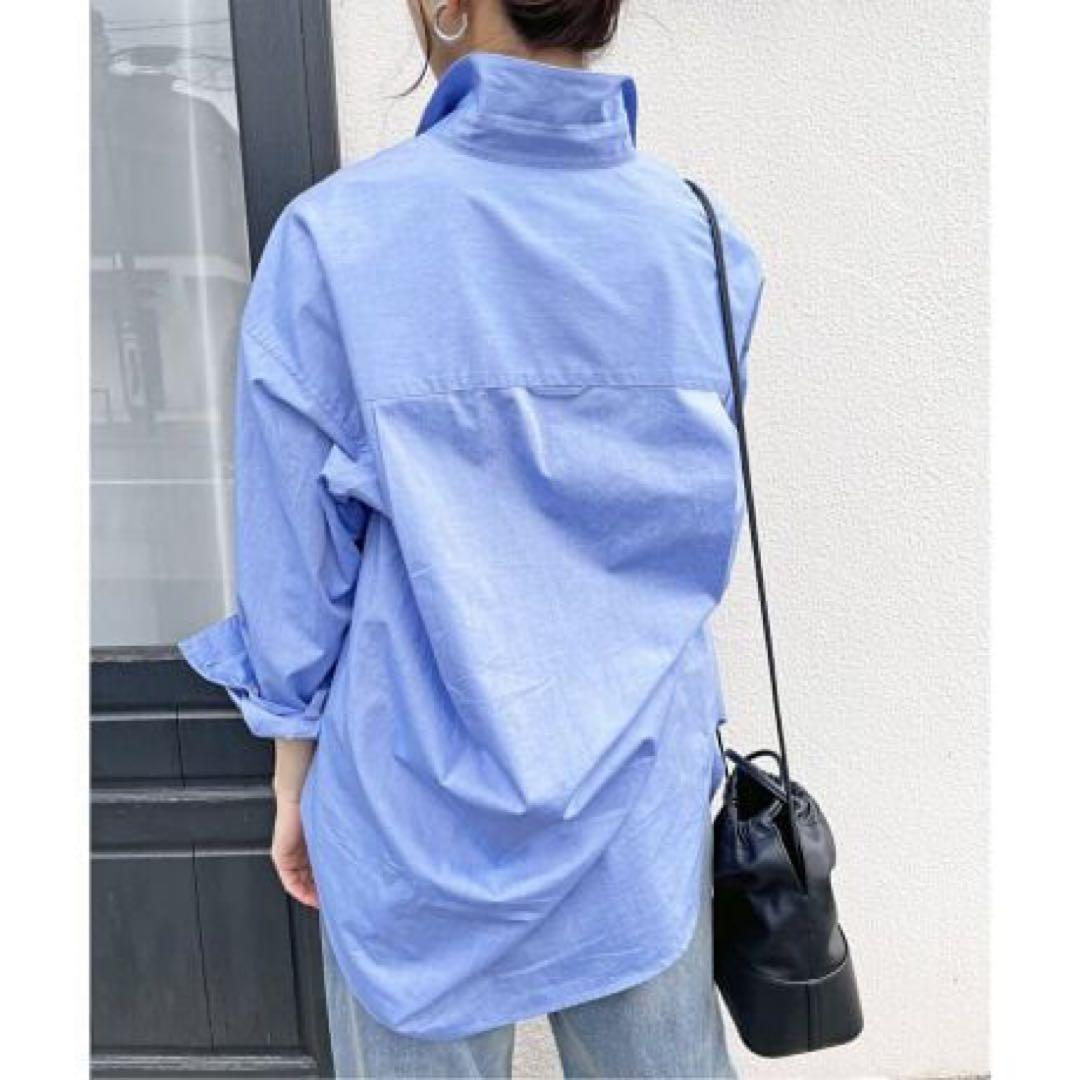 美品　【Spick&Span】50コットンオーバーシャツ