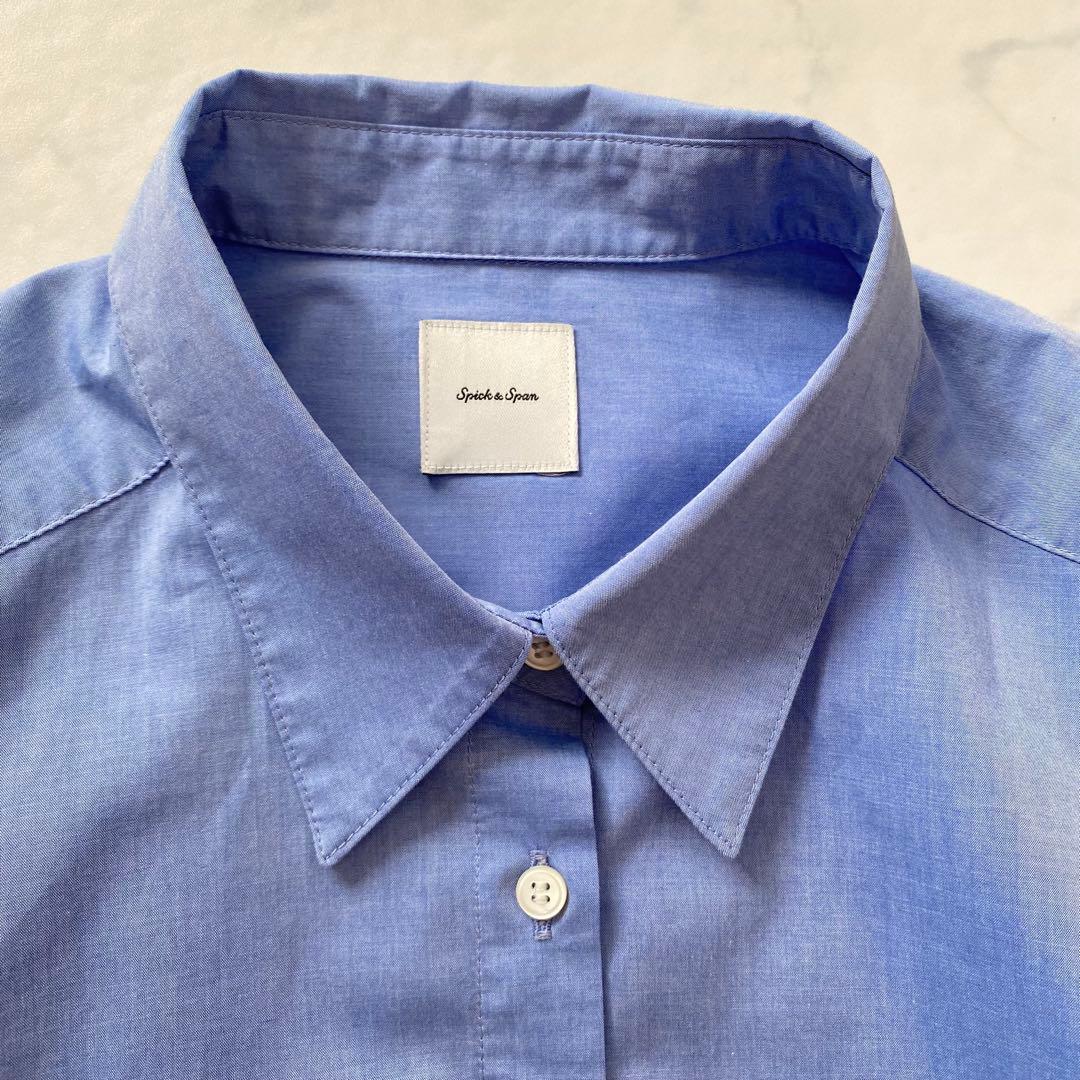 美品　【Spick&Span】50コットンオーバーシャツ