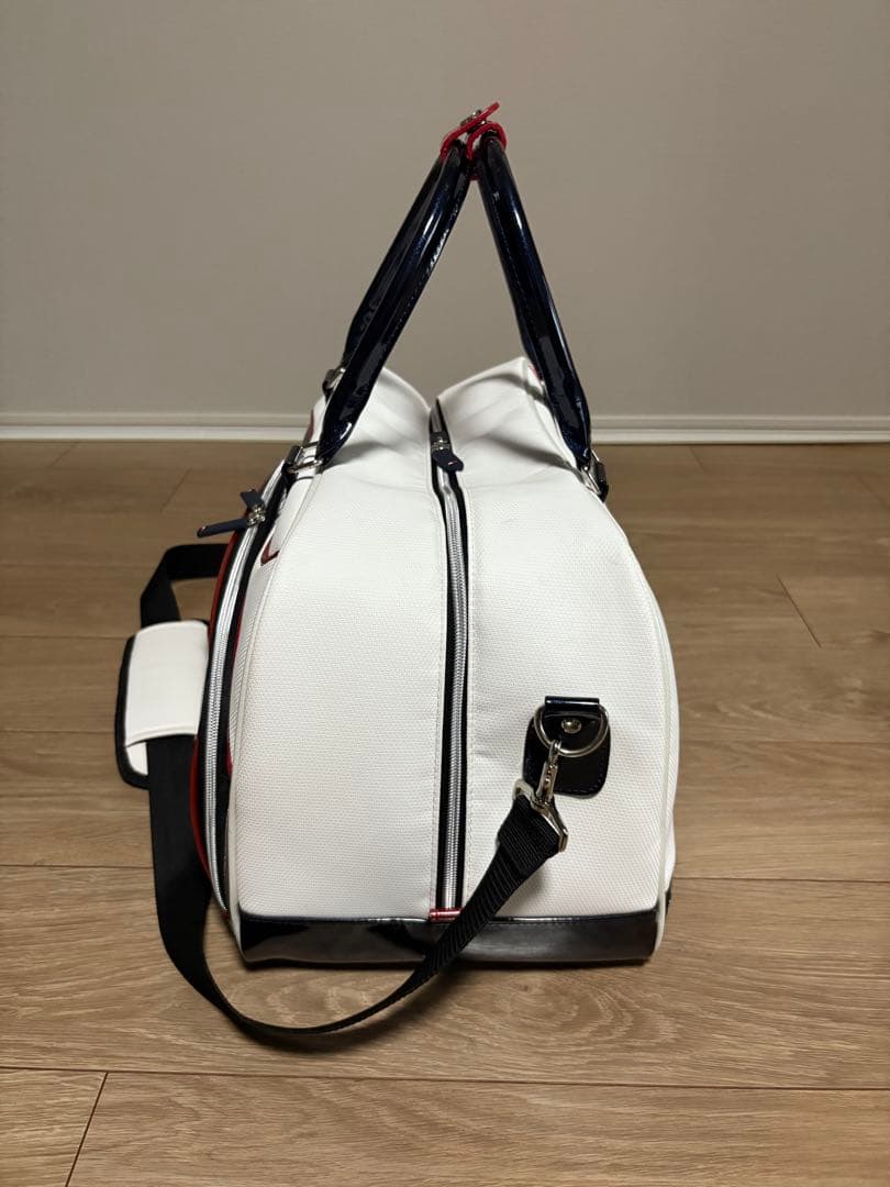   ロッカーバッグ ホワイト・ネイビー・レッド