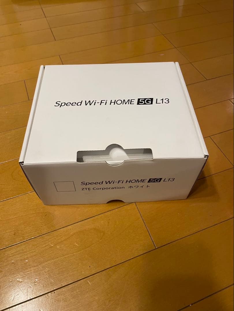 【美品】Speed Wi-Fi  5G L13（ZTE ZTR02）