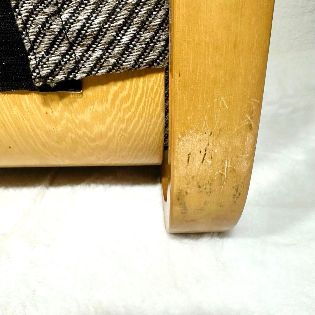 【ローチェア】腰痛防止　胡坐楽座椅子　新日本木工　曲木　低座椅子　希少　健康姿勢