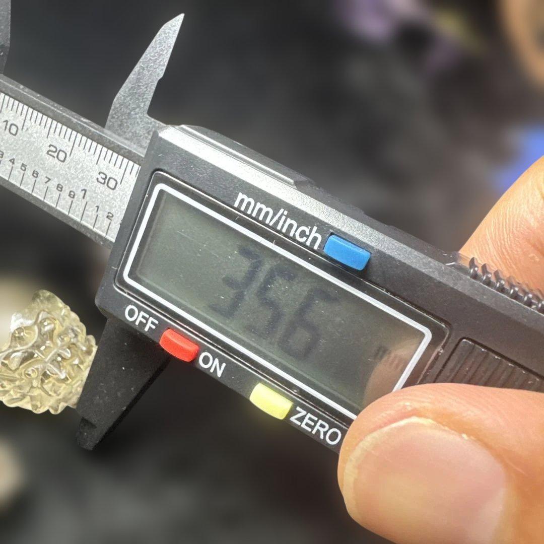 【高品質】透明　スモーキークォーツ　龍亀　ロングイセット