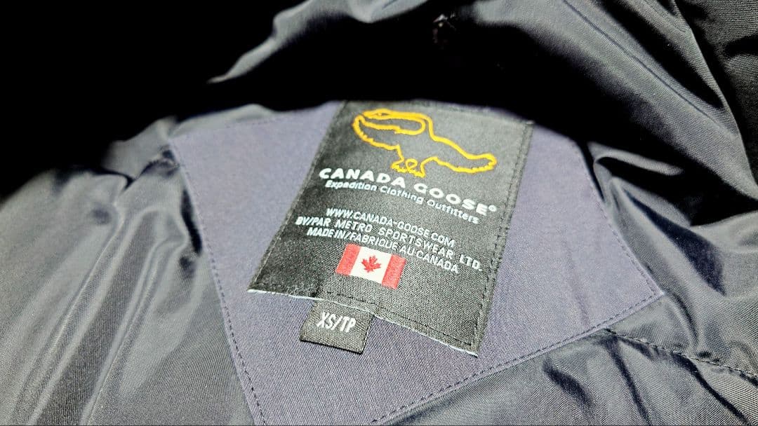 ★カナダグース コンスタブルパーカ XS ネイビー カナダ特殊部隊&北部警察開発