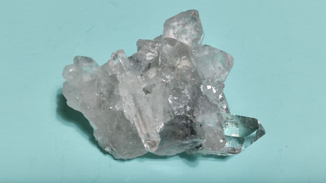 パワーストーン　天然石　ルチルクォーツ　レインボー入り　46g　No.887