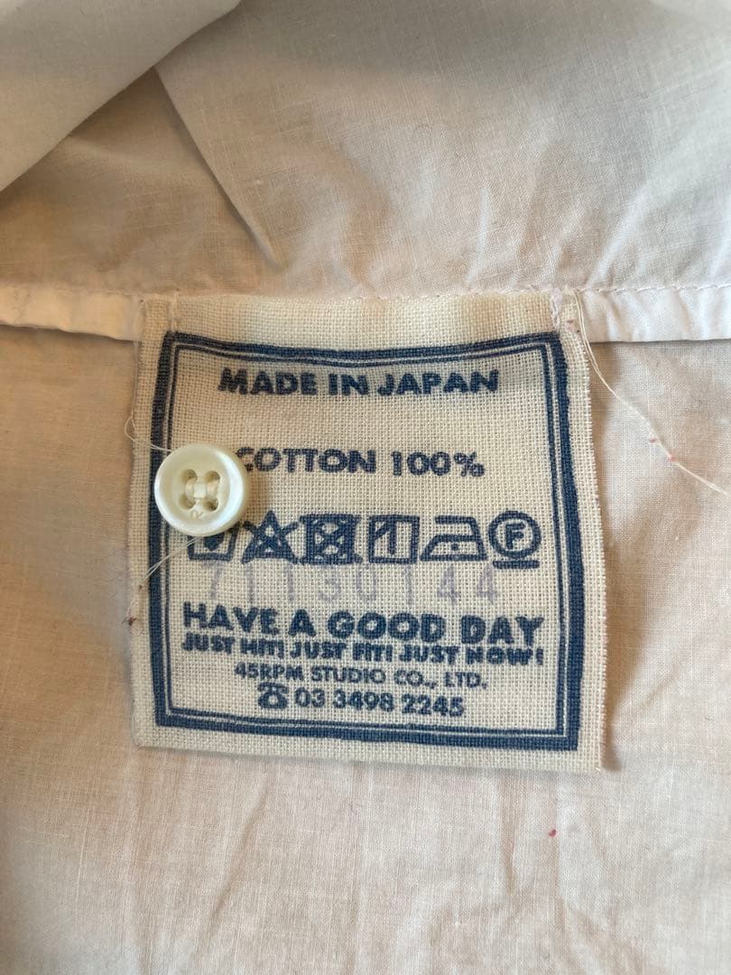 か*ゃ様 45Rのコットンシャツ