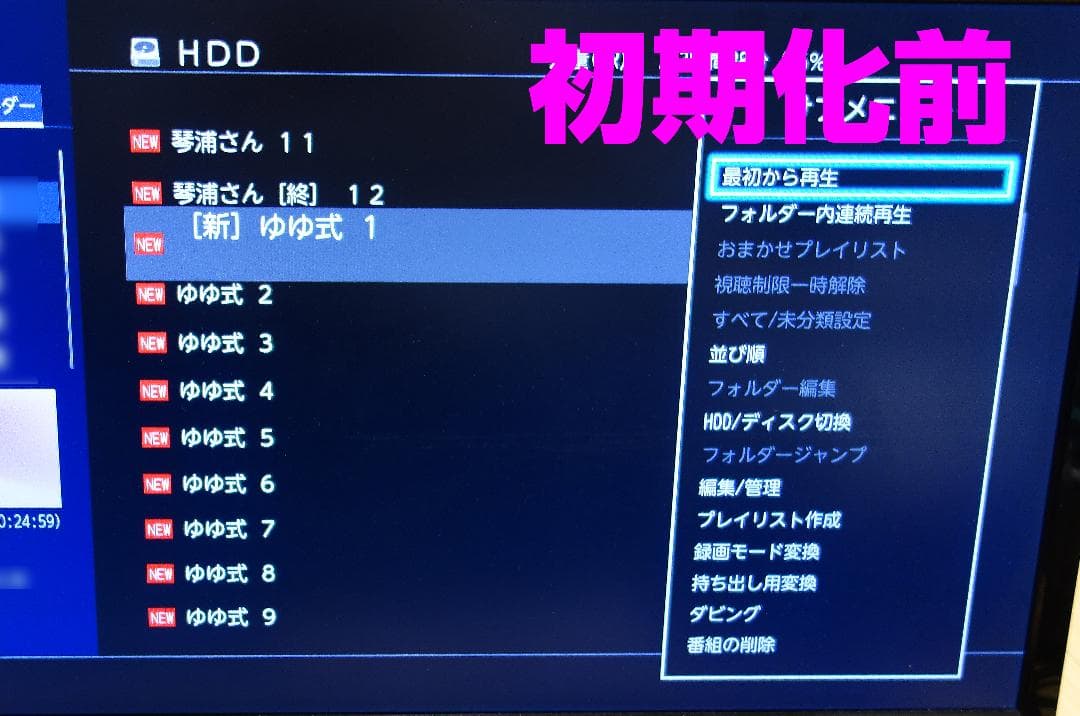 【6TB超大容量】東芝 REGZA BDレコーダー DBR-W2009改