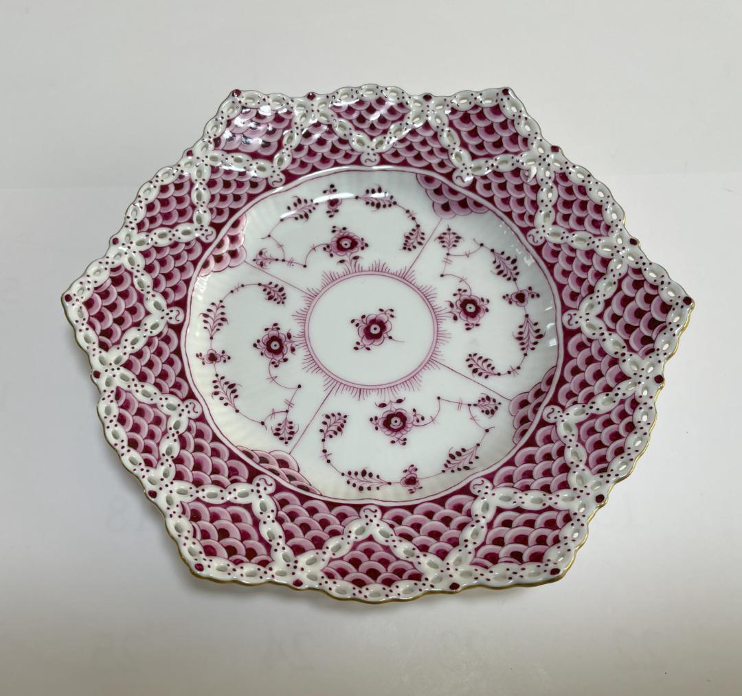 ロイヤルコペンハーゲン　バーガンディ ダブルレース