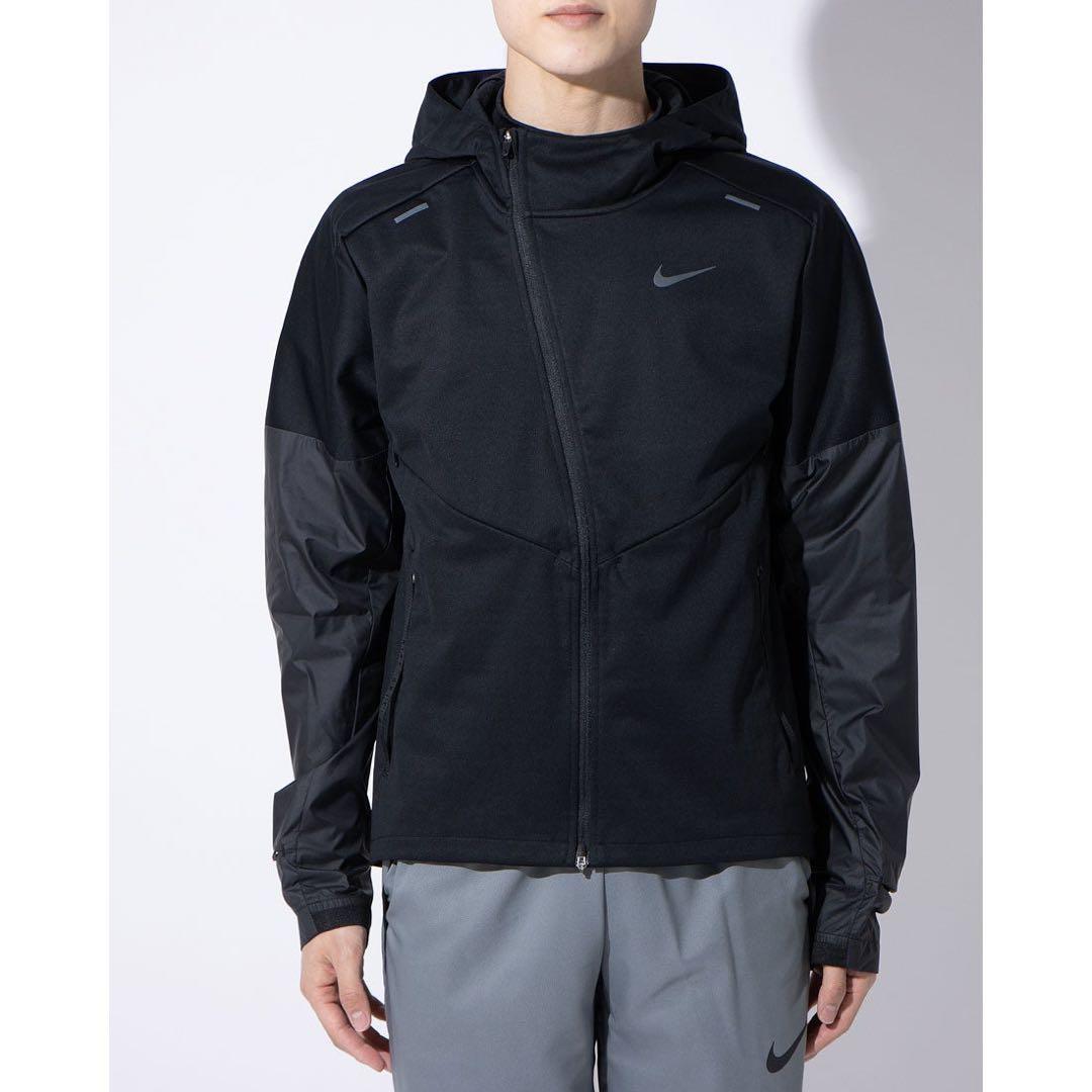 【短時間2回使用極美品】NIKE RUNNINGスフィアシールドランナー上下L黒